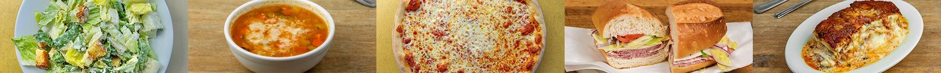 Toto's Pizzeria authentic Neapolitan pizza, pasta, sandwiches, soup, salads, and more